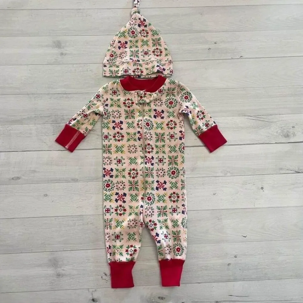 Hanna Andersson footless sleeper‎ 50/0-6 months